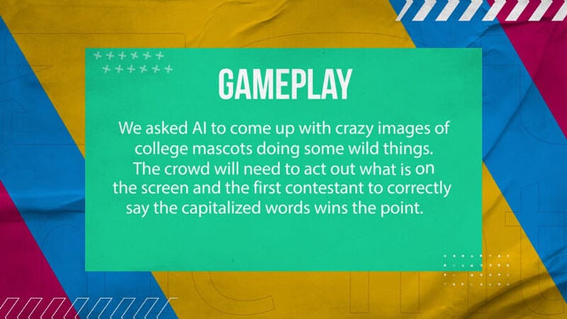 AI Charades: Mascot Madness Edition